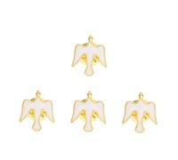 PACKOVE 4 Pièces Broche Chrétienne Épingle de Foi Polyvalente pour Vêtements et Sacs Accessoire Religieux Durable pour Communion et Célébrations