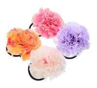 PACKOVE 4 Pièces épingle à cheveux fleur hairpin hair clip barrette fleur hair pin hair charms Mariage mariées clips pétales barrettes de fleurs accessoires de cheveux de fleurs polyester