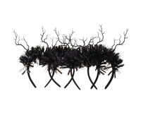 PACKOVE 4 Pièces Headbands Halloween Branches Simulated Tree Lightweight Gothic Style Party Headdress For Women Day Of The Dead Cosplay
