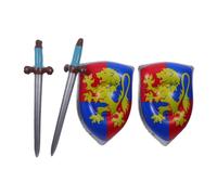 PACKOVE 4 Pièces Jouets gonflables pour Enfants Faire Sauter Jouets pour Ballon des pour Accessoire de Costume Viking gonflables PVC