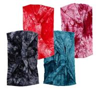 PACKOVE 4 Pièces Lot De Bandeaux Style Bandeaux Noués Pour Yoga Pour Cheveux Fins Bandanas Athlétiques Ajustés Pour Femmes