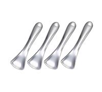 PACKOVE 4 Pièces Lot De Mini Cuillères Cosmétiques Pour Masque Et Crème Visage Cuillères à Maquillage Pour Crème Yeux Spatule à