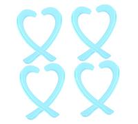 PACKOVE 4paires Crochets Pour Cordon De Masque Accessoires Pour Masques Lot Pour Utilisation Quotidienne
