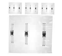 PACKOVE 4pièces Protections De Fauteuil Coussin Antidérapant Transparent Protège Repose Fauteuil Pour Confort Et Sécurité Assise