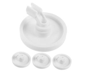 PACKOVE 4pièces Roulette De Panier Inférieur Pour Lave-vaisselle Support De Poulie De Panier Accessoire De Lave-vaisselle Kit De Réparation