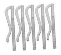 PACKOVE 5 Pièces Clip à Vintage pour Portefeuille Clip à Ressort Métallique Résistant pour Portefeuilles Bifold et Porte-Cartes Barre de Remplacement