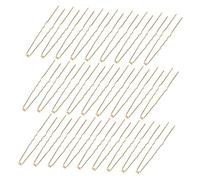 PACKOVE 50 Pcs Bâtonnets à Cheveux Chignons Or 6mm Épingles à Cheveux Mariage Châle pour Brides et Filles Accessoires Coiffure Élégants à Tenue Ferme pour Fêtes et Mariages