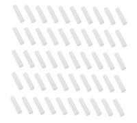 PACKOVE 50 Pièces Bouteille De Tube à Air Bricolage Tubes Mat Voyage Conteneurs Boites De Conserves Se Maquiller Vide Cas De Rouge à Lèvres Porte-Rouge PP Blanche