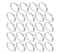 PACKOVE 50 Pièces Bracelet Silicone Flexible 2026 pour Fin D'études, Présent pour Étudiants Boîte, pour Fête de Remise de Diplôme Lycée L'université