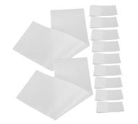 PACKOVE 50pièces Coloration Capillaire Bandes Réutilisables Pour Coiffeurs Papier De Teinture Pour Cheveux Séparateurs Pour Balayage Et Mèches Flexible Et
