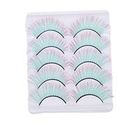 PACKOVE 5paires Faux Cils Colorés Pack Pour Maquillage De Cils Pour Femmes Et Filles