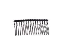 PACKOVE 5pcs Peignes à Cheveux en Métal Noirs pour Femmes et Filles, Faciles à Insérer, Solide, Élégants Usage Quotidien ou Réunions à L'église