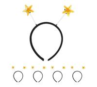 PACKOVE 5pièces Serre-tête Étoile Antenne Martienne Lot pour Cheveux Déguisement Noël Halloween Nouvel An