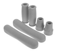 PACKOVE 6 Pièces Accessoires de béquille sous les bras rembourrage pour béquilles sous les bras coussinets de béquilles pour les aisselles Accessoire de réhabilitation accessoires cannes