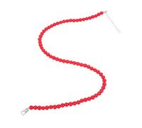 PACKOVE 6 Pièces Collier Cristal Pour Femme Collier Boho Vintage Bijoux Pour Femmes Fait à La Main Red