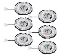 PACKOVE 6 Pièces Mécanisme de Mouvement de Montre à Quartz 3 Heures Sl28, Composants Solide pour Réparation Montre-Bracelet, Kit Accessoire Compatible pour Bricolage Horloger