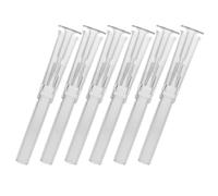 PACKOVE 6 Pièces Mini Buse de Fontaine Champignon pour Pompe Eau Plastique | Installation Facile, Débit Doux et Silencieux, Circulation Continue, pour Aquariums et Étagères Intérieures