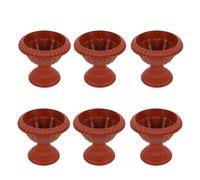 PACKOVE 6 Pièces Mini Urne Romaine en Plastique 7 Pouces Style Vintage