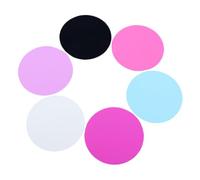 PACKOVE 6 Pièces Palette de Mélange Silicone pour Vernis à Ongles Outils de Manucure pour Art des Ongles et Mélange de Accessoires Cosmétiques pour et Usage Domestique