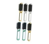PACKOVE 6 Pièces Peigne Miroir Pliant Brosse à Cheveux Miroir Dent Large Brosse à Cheveux Avec r Démêlante Démêler Petit Poil Brosse Démêlante Abdos