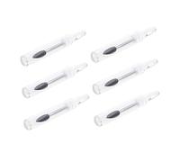 PACKOVE 6 Pièces Pinceau De Masque à Lèvres En Silicone Applicateur De Maquillage Pour Le Maquillage Avec Pinceau De Maquillage Mini-maquillage Gel De Silice Black