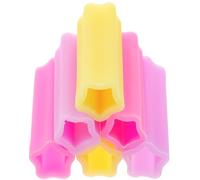 PACKOVE 6 Pièces Protège-pointes en Silicone pour Pinces à Épiler et Ciseaux de Manucure, Compact et Antidérapant, Étui Pratique pour Accessoires Nail Art Couleur Couleur Aléatoire