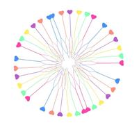 PACKOVE 60 Pièces Outils De Coiffure Pour Enfants Outil Pour Tirer Les Cheveux Pour Queue De Cheval Accessoires De Chair De Cheveux Français