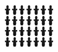 PACKOVE 60pcs Bouchons D'extrémité en Plastique pour Irrigation Goutte à Goutte, Accessoire de Jardinage Noir, Bloqueur de Trou pour Production Agricole