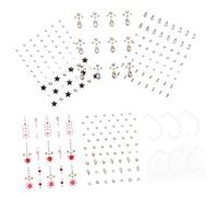PACKOVE 6feuilles Pour Visage Autocollants Décoratifs Pour Maquillage Bijoux à Coller Pour Yeux Et Visage
