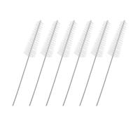 PACKOVE 6pcs Brosse de Nettoyage pour Appareil Auditif Poils en Nylon et Acier Inoxydable, Robuste et Complète pour Prothèses Auditives et Amplificateurs Auditifs