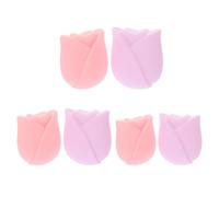 PACKOVE 6pcs Housses pour Brosse en Silicone Flexibles et Pratiques, Capuchons de Protection pour Pinceaux de Maquillage, Maison Voyages