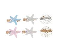 PACKOVE 6pièces Épingles à Cheveux De Mer Accessoires De Fête Pour Décoration Pour Cheveux
