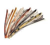 PACKOVE 6pièces Lot De Pinces à Cheveux Corne De Bœuf Épingle à Cheveux Pour Filles Décoration Queue De Cheval Accessoires