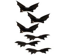 PACKOVE 6pièces Pince Chauve Souris Halloween Pour Coiffure De Fête Set De Épingles à Cheveux Chauve-souris Pour Filles