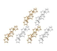 PACKOVE 6pièces Set De Pinces à Cheveux Étoiles Accessoires Décoratifs Pour Cheveux Femmes Et Filles Design Étoile