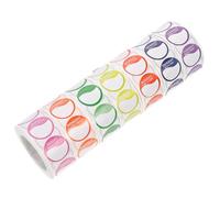 PACKOVE 7 Rouleaux D'autocollants de Semaine Amovibles en Papier, Étiquettes Jours Semaine pour Restaurants et Boutiques, Notes Écrites Faciles, Diamètre 25 Mm