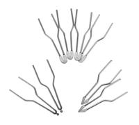 PACKOVE 8 Embouts de Pyrogravure Haute Impédance pour Pyrograveur, Kit de 8 Pointes en Fil Résistantes, Remplacement Compatible pour Pyrogravure sur Bois et Loisirs Créatifs