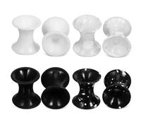 PACKOVE 8 Pièces Écarteur Oreille Flexible Silicone De Tunnels De Perçage Bouchons Oreille Creux Jauges Souples Pour Utilisation Quotidienne