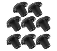 PACKOVE 8 Pièces Hiking Pole Ends Anti-Slip Rubber Replacement Tips for Walking Stick Accessories Shock-Absorbing Trekking Cane Caps for Stability and Outdoor Traction