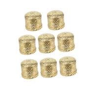 PACKOVE 8pièces Boîtes De Moxibustion Anti-échaudure Outils De Moxibustion Sans Fumée Dispositif De Pour Douleurs Au Cou Genoux Doré