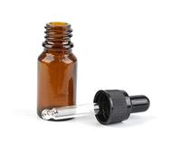 PACKOVE 8pièces Flacons Huiles Essentielles De Vides Pour Parfum Avec Compte-gouttes Décoratifs Style Rétro Boîtier Élégant Marron