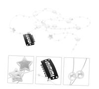 PACKOVE Accessoire Cheveux à Franges Longue Chaîne Invisible Tresse Stylée pour Outil Multifonction pour Coiffure Festival avec Épingles Dissimulées