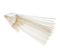 PACKOVE Accessoires de cheveux des filles chaîne de tête or bijoux de tête chaîne frontale chaîne de femmes chaîne tête de lune déguisement égyptien femmes alliage Golden