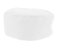 PACKOVE Accessoires Toque Chapeau De Cuisine Bonnet De Chef Calotte Crânienne En Maille Casquettes De Cuisine Blanche Hommes Et Femmes Style Chiffon A
