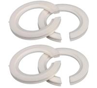 PACKOVE Adaptateur D'abat-jour E27 vers E14 en Pp Blanc, Lot de 4 Pièces, Haute Compatibilité Plupart des Abat-jour Européens pour Luminaires sur Pied