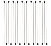 PACKOVE Aiguilles de Prélèvement en Acier Inoxydable 200 Pcs 2 Flacons pour Épinglage Entomologique et Exposition de Spécimens D'insectes, Kit Multi-tailles pour Collecte Style Aléatoire