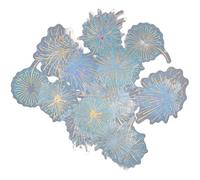 PACKOVE Autocollants de Scrapbooking Soi-même - 20 Feuilles Vintage pour Agenda et Loisirs Créatifs - Motifs de Feu D’artifice Romantiques - Adhésifs et Colorés, pour Journal Intime