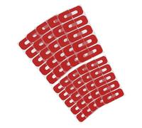 PACKOVE Autocollants Protecteurs pour Cuticules Protection Renforcée en Plastique Forme U, 100 Pièces et Portable pour Vernis à Ongles et Manucure en Voyage