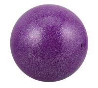 PACKOVE Balle de Gymnastique en PVC pour Garçon et Filles Renforcement du Tronc Balle d'exercice Polyvalente Pourpre pour Entraînement D'équilibre et Danse