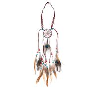 PACKOVE Bandeau à Plumes Accessoires De Cheveux Avec Attrape- Pour Style Hippie Élégant Et Unique